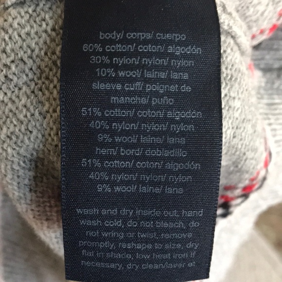 NWT Tommy Hilfiger Fair Isle Sweater - Picture 6 of 6